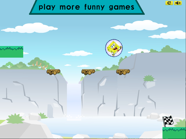 Spongebob trip to the moon