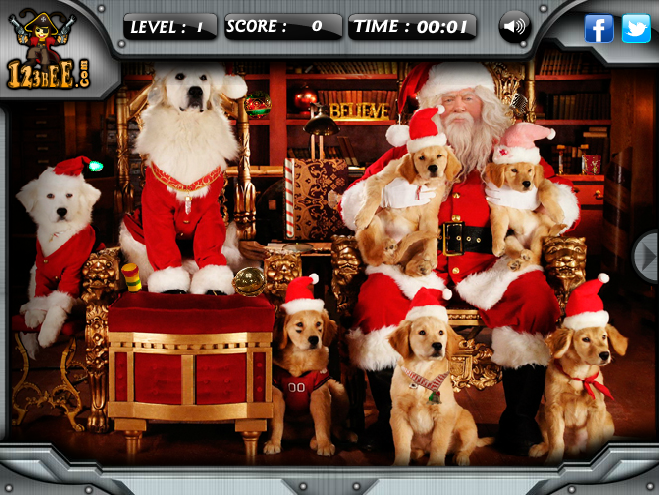 Santa Paws - Hidden Objects