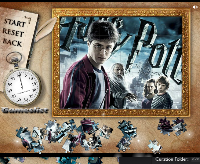 Harry Potter Magic Puzzle