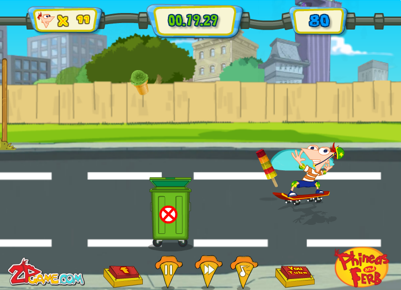 Phineas and Ferb: Skateboard Super