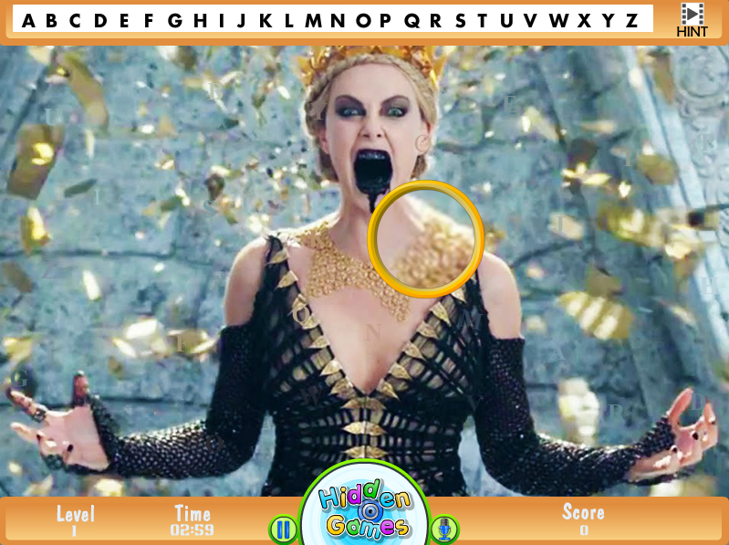 The Huntsman Winter's War Alphabets