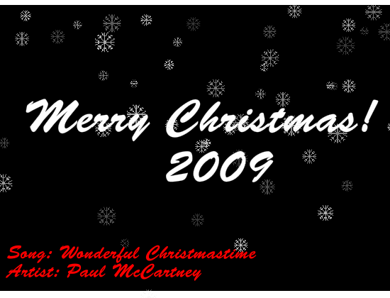 Merry Christmas 2009