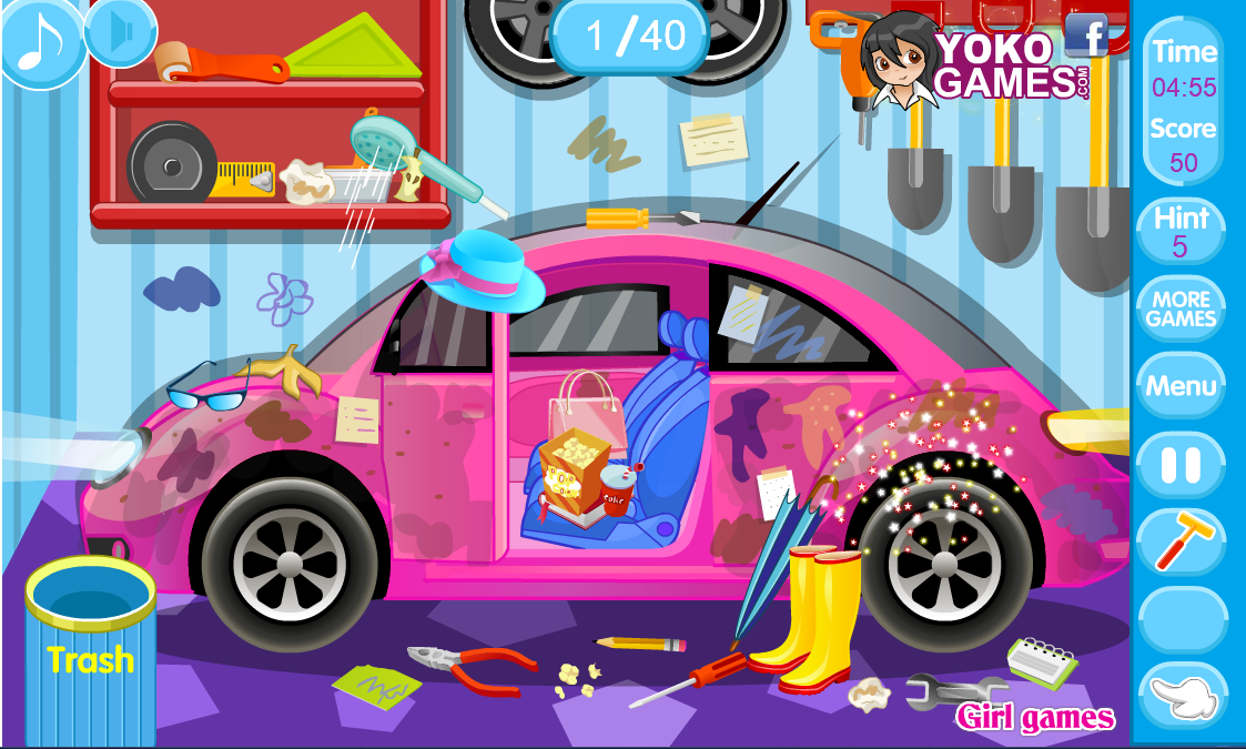 Clean My New Pink Car 3