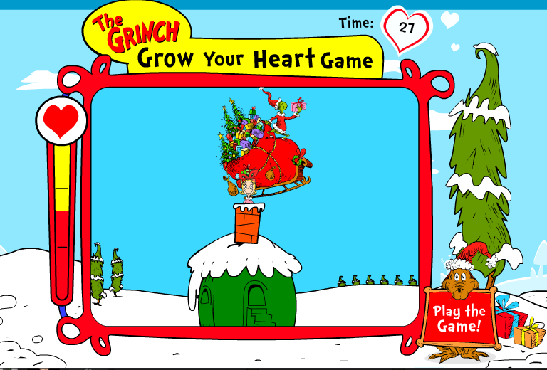 The Grinch Grow Your Heart Game