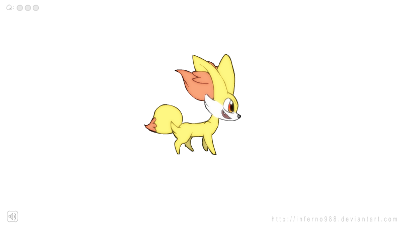 Fennekin Walk Cycle