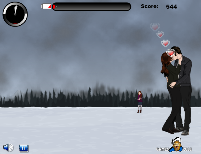 Twilight Saga: Breaking Dawn Kissing 2