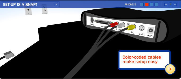 Get connected easily with MSN TV service.