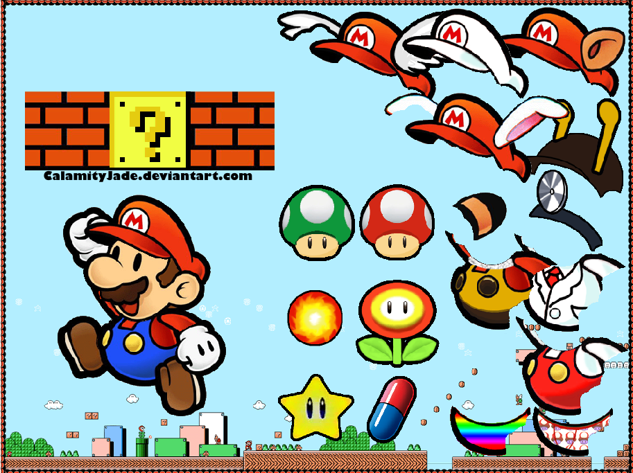 Super Mario DressUp game