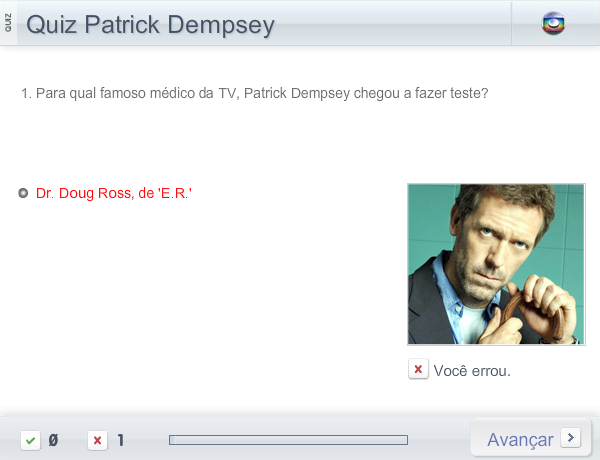 Quiz Patrick Dempsey