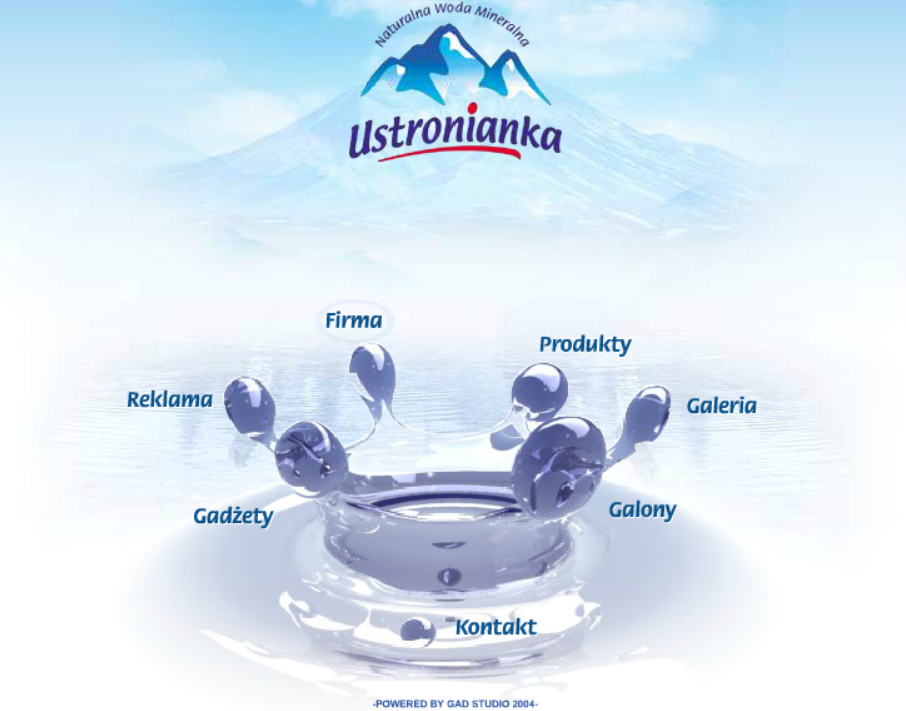 Ustronianka Site Menu