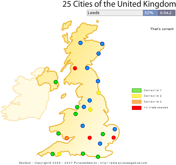 25 Cities of the United Kingdom