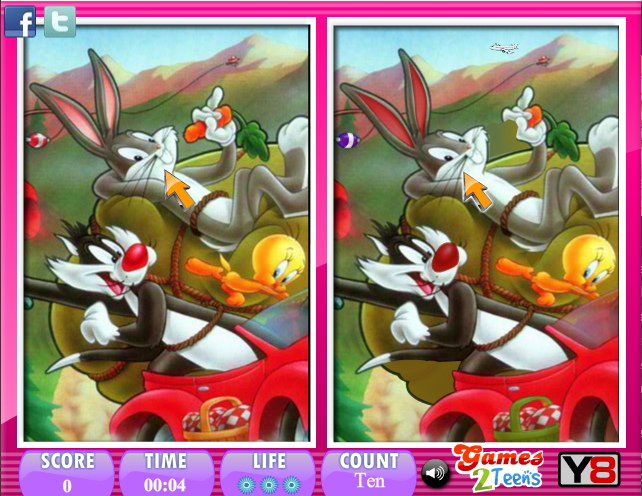 Looney Tunes 10 Differences