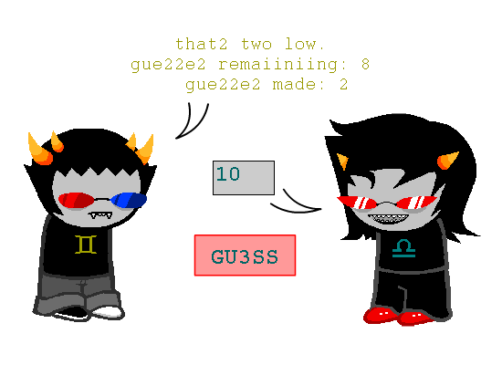 Sollux's Guessing Game