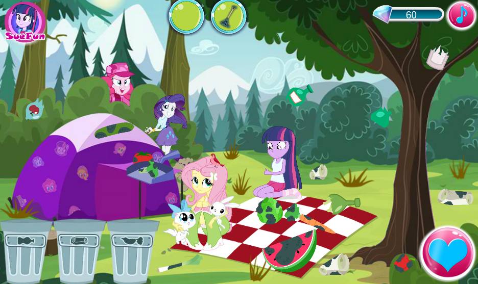 Equestria Girls Picnic Story
