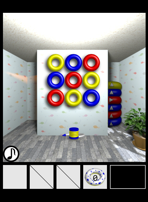 脱出に挑戦！　#15 うきわのある部屋