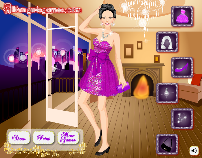 Fancy Purple Dresses