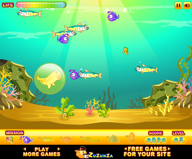 와글와글 물개 키우기