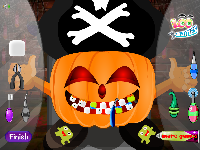Pumpkin At Dentist