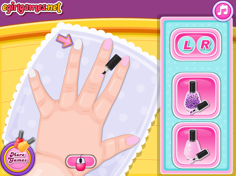 Baby Barbie: DIY Ombre Nails