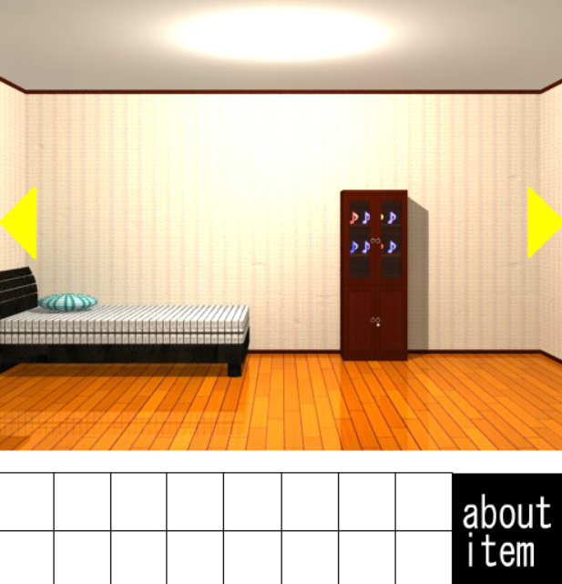 たくさんの音符の部屋からの脱出