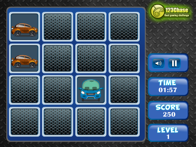 Cars Memory Match