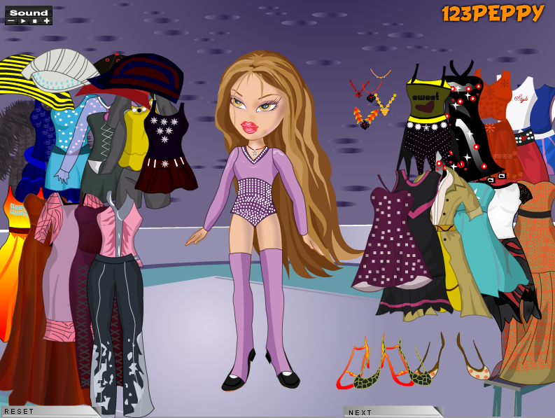 Yasmin Bratz Dress Up Game