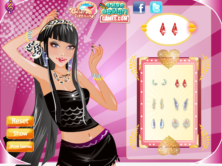 Night Club Girl Makeup