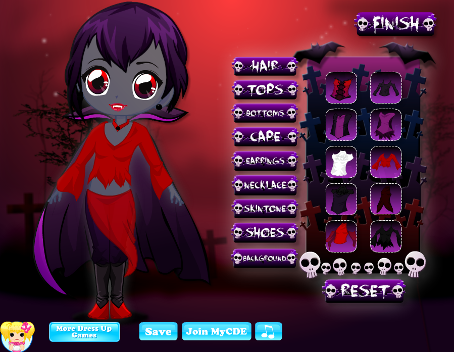 CDE Vampire Dress-Up