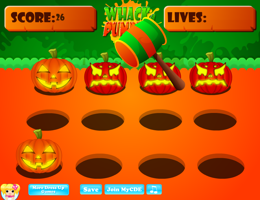 Whack A Pumpkin