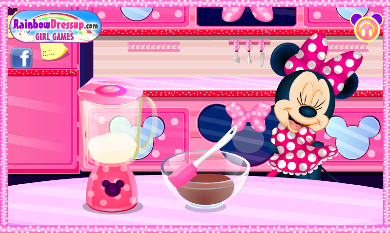 Minnie Mouse Chocolate Cake