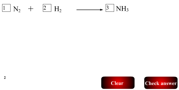 Balance the following equation