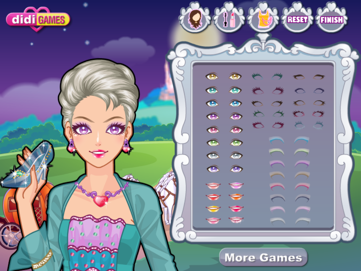 Poor to Princess Make Up Game