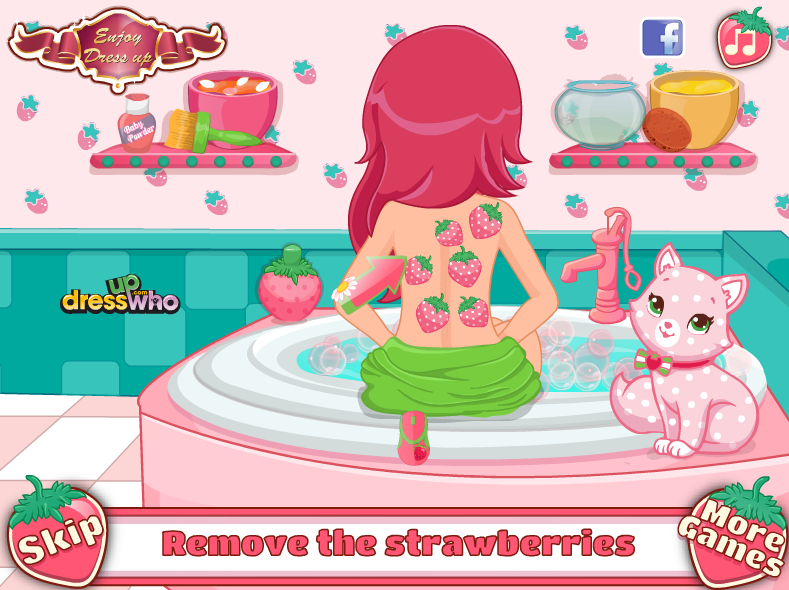 Strawberry Shortcake Spa