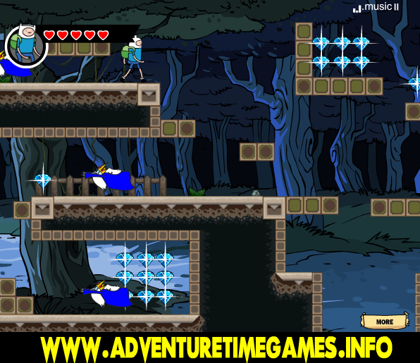 Adventure Time Diamond Forest