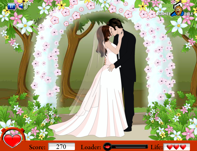 Twilight Saga: Breaking Dawn Kissing