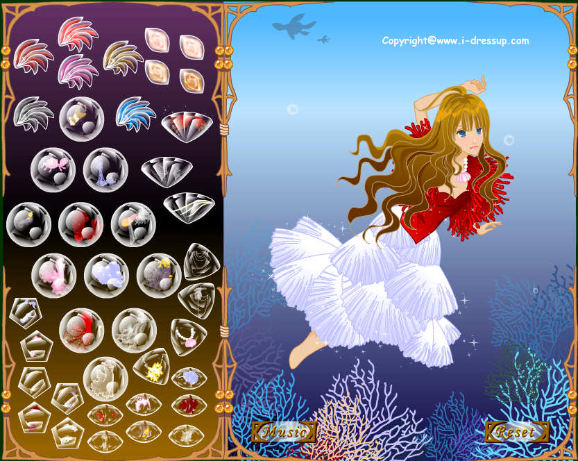 Mermaid Iniss Dressup