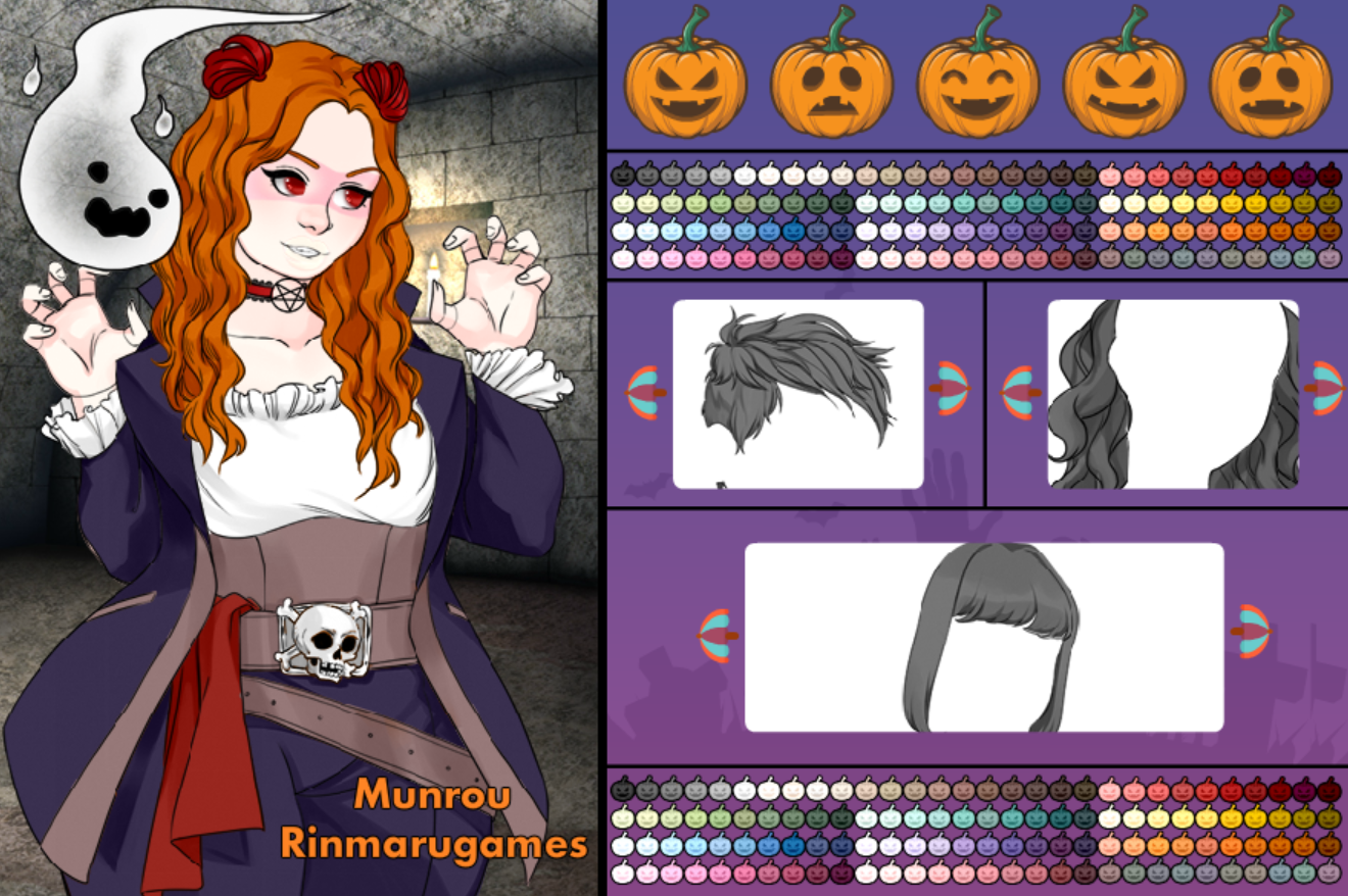 Hashtag Halloween Dress Up Game