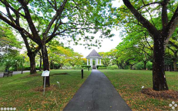 Botanic Gardens - Bandstand Virtual Reality Image