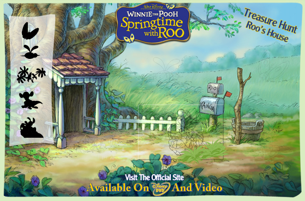 Winnie the Pooh Springtime with Roo: Treasure Hunt Roo's House