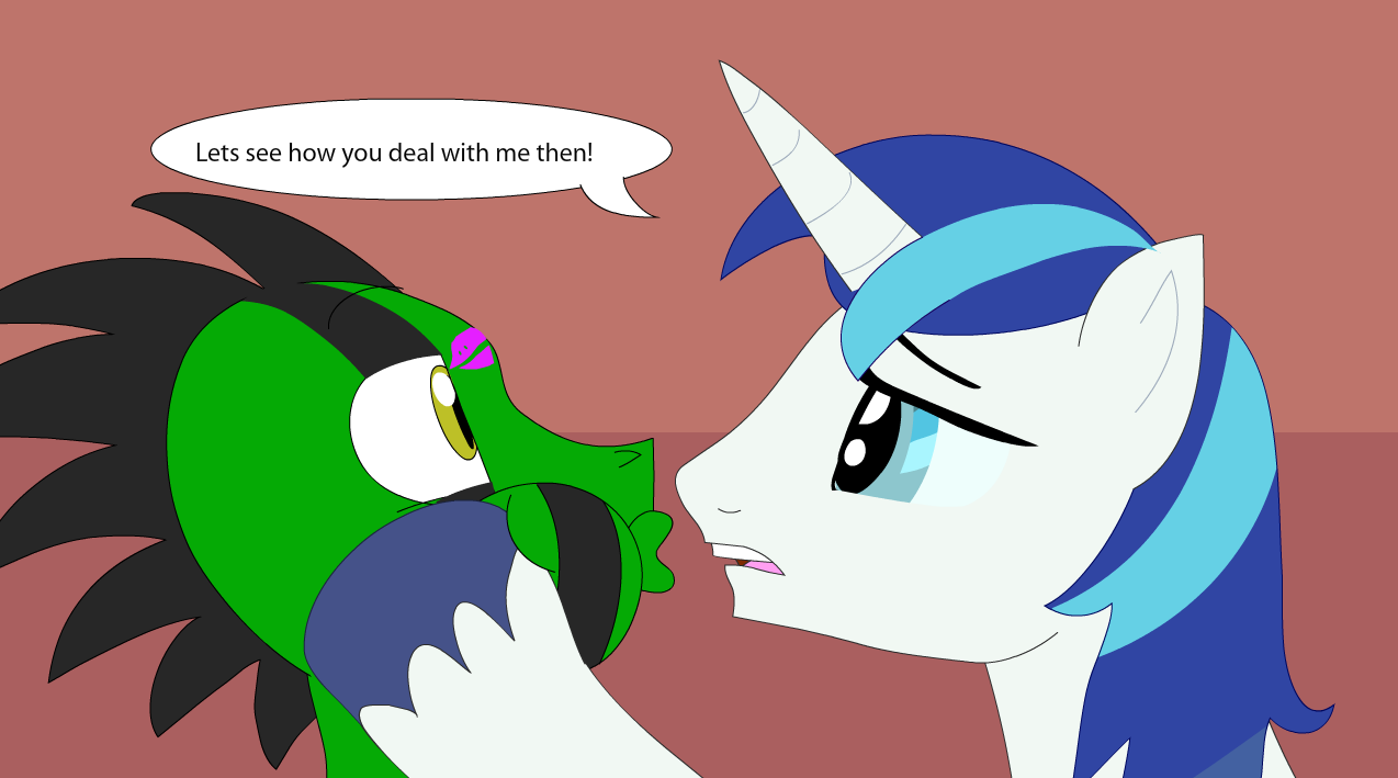 Shining Armor Makeout