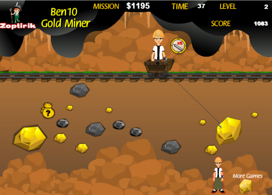 Ben 10 Gold Miner
