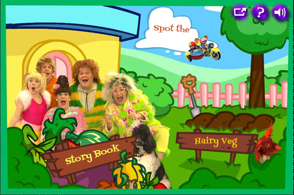 Ha ha hairies: Storybook