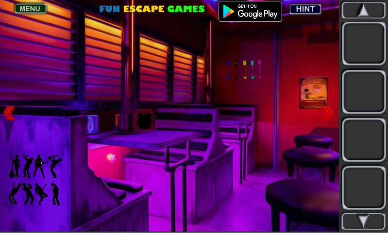 Fun Neon Room Escape
