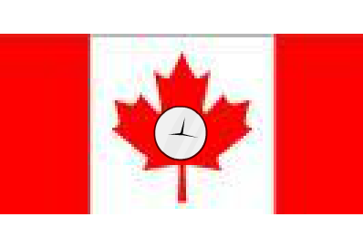 Oh Canada Clock