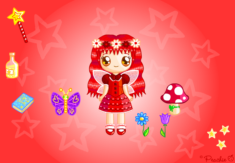 Ruby Fairy Doll