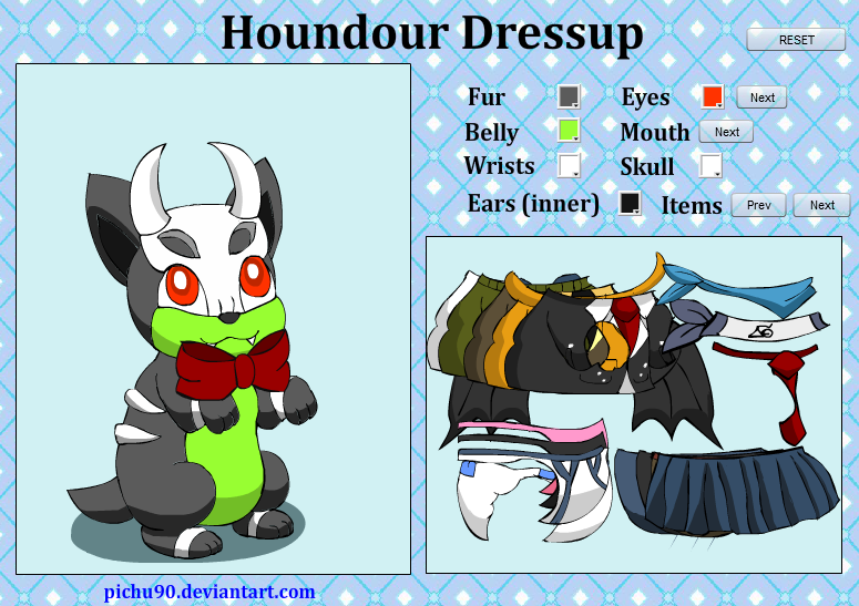 Houndour Dressup