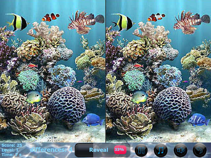 Sea Bubbles 5 Differences