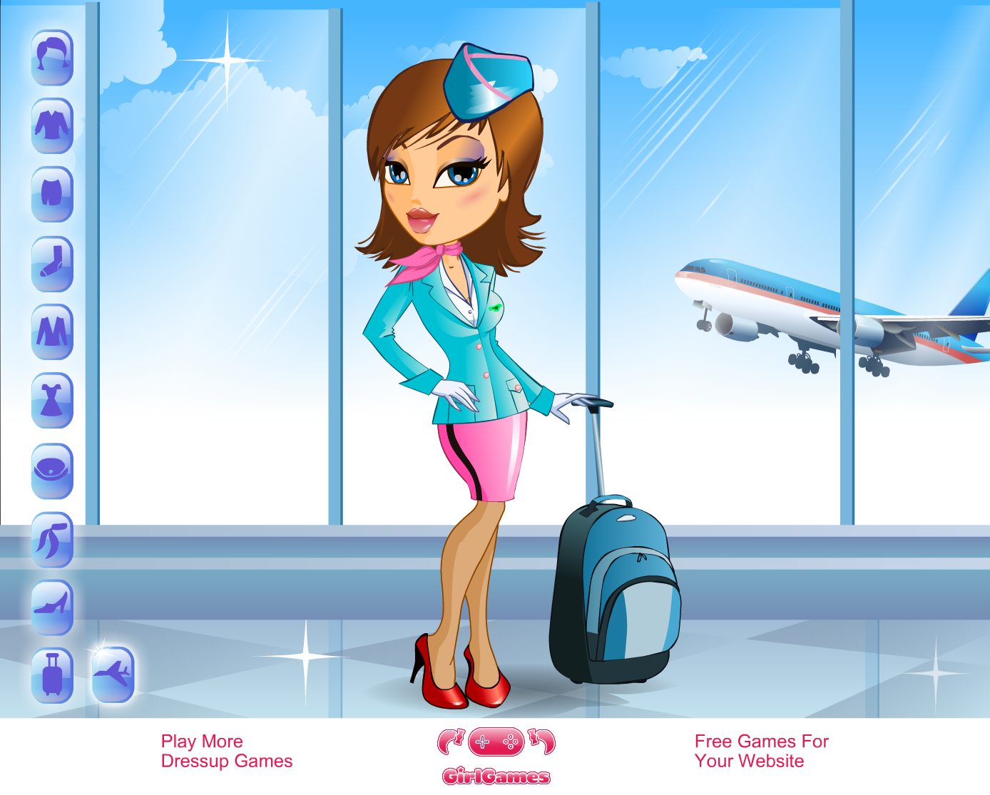 Trendy Stewardess