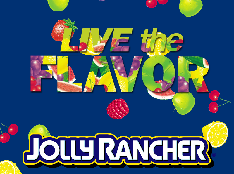 Jolly Rancher "Live the Flavor" Screensaver