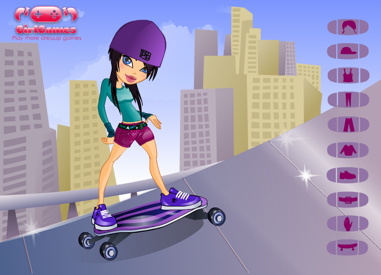 Oksi Skater Girl